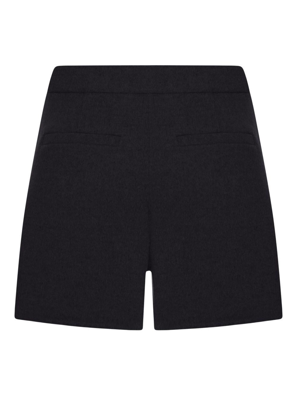 Shorts sartoriali buono in nero Maxmara sportmax - donna 
