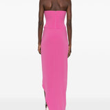 Abito mini con corsetto in rosa Alex perry - donna 