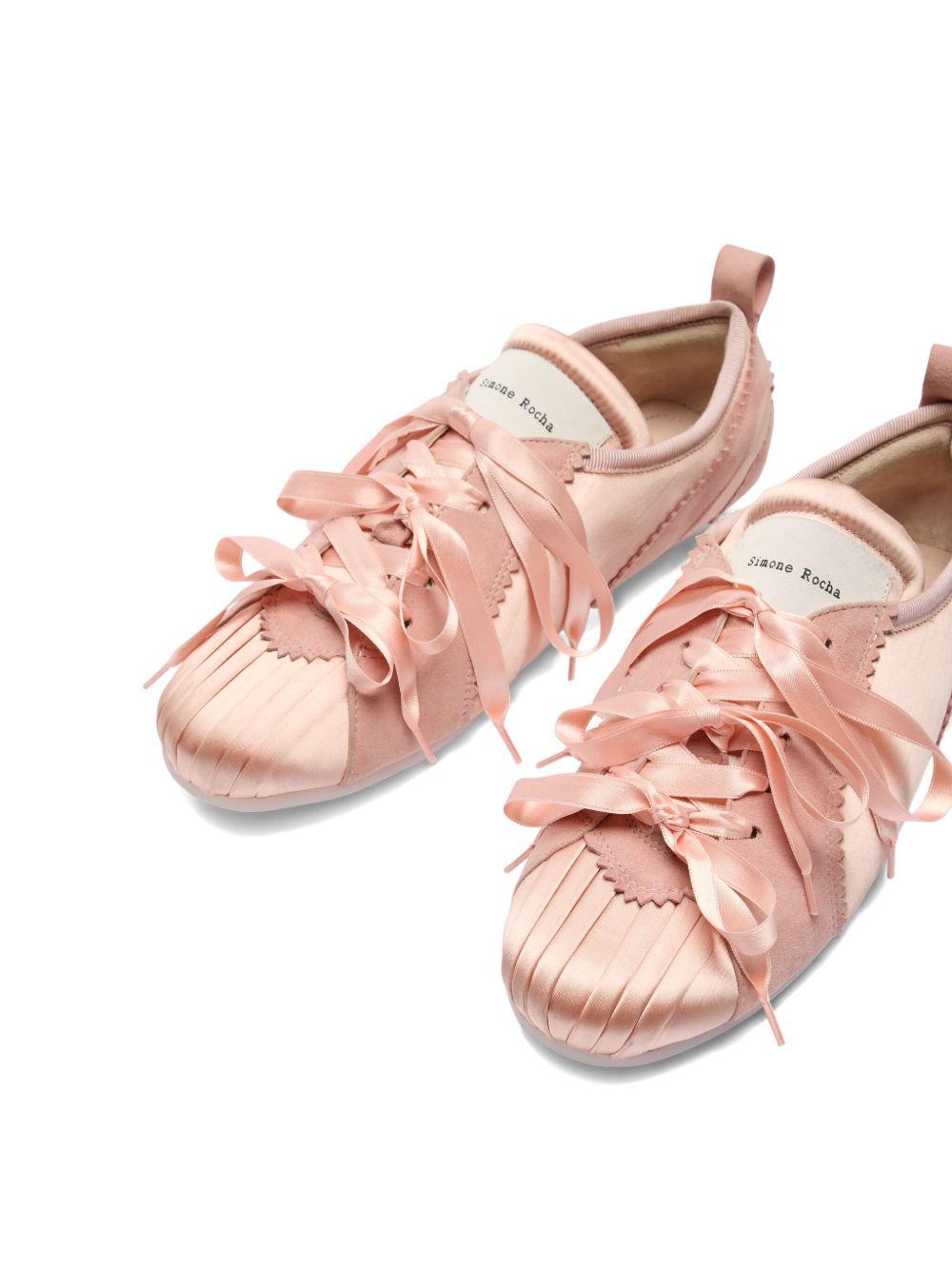 Sneakers stile ballerine grip in rosa Simone rocha - donna 
