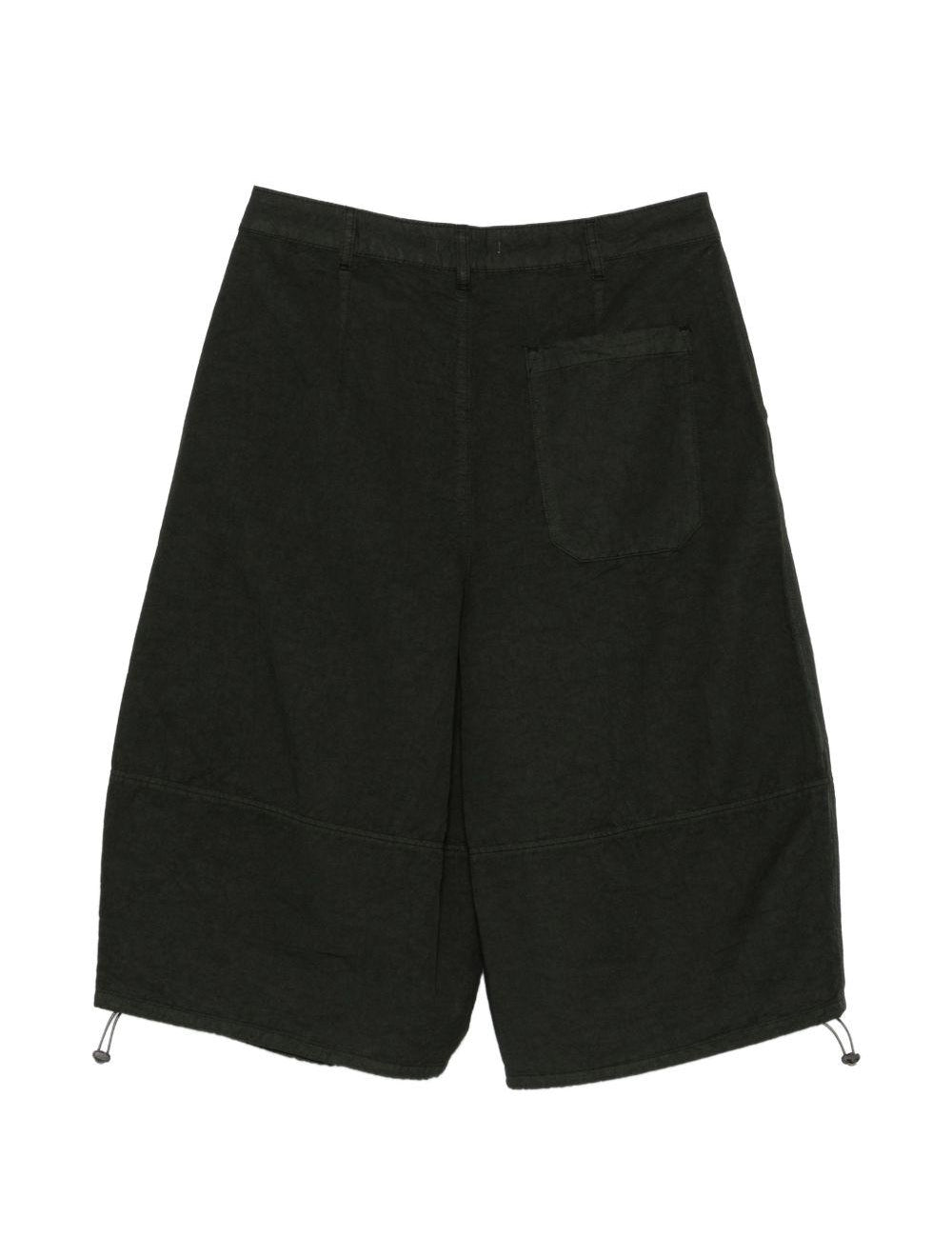 Pantaloncini plissettati in verde Ymc - uomo 