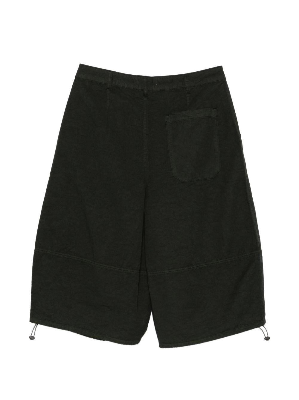 Pantaloncini plissettati in verde Ymc - uomo 
