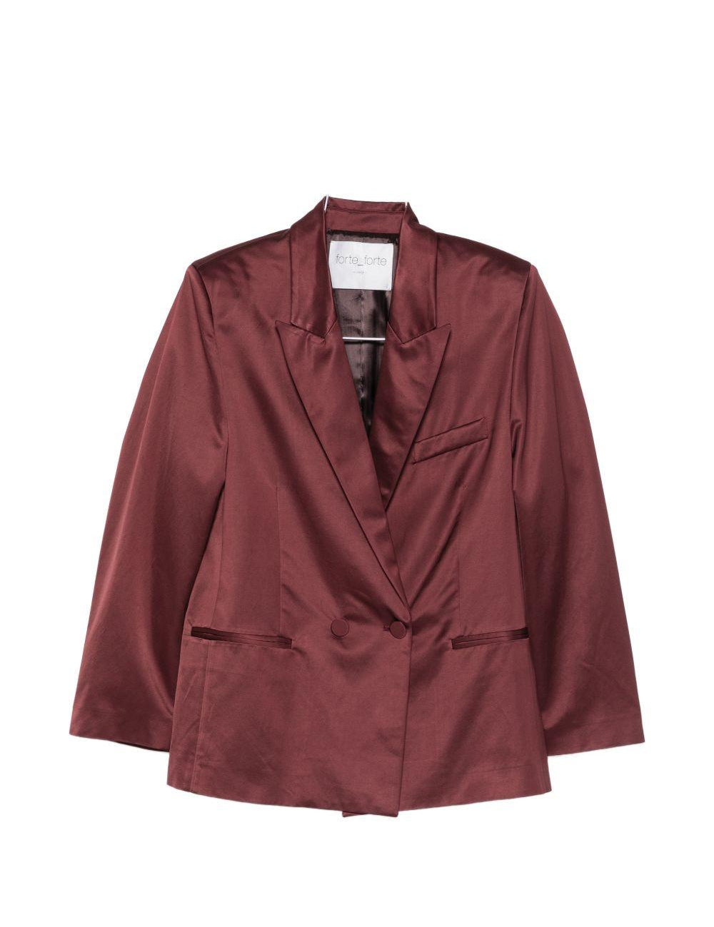 Blazer doppio petto in rosso Forte forte - donna 