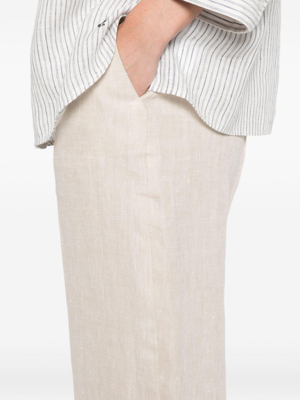 PANTALONI PALAZZO MALIZIA IN AVORIO MAXMARA WEEKEND - donna 