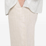 PANTALONI PALAZZO MALIZIA IN AVORIO MAXMARA WEEKEND - donna 