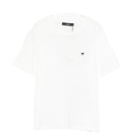 T-shirt con logo in bianco Maxmara weekend - donna 