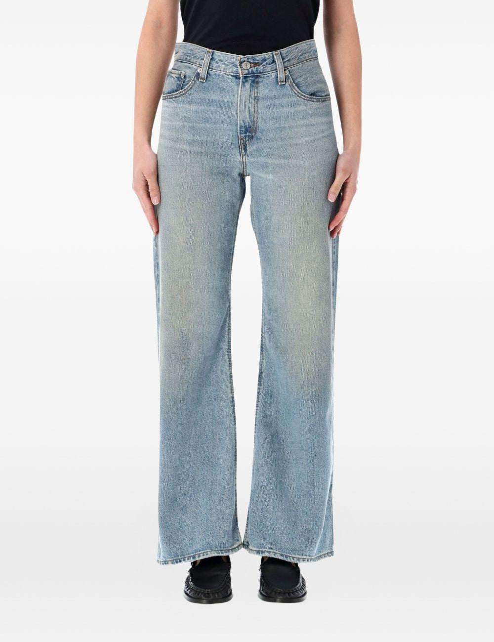 Jeans dritti Loose Boot in blu Levi's - donna 