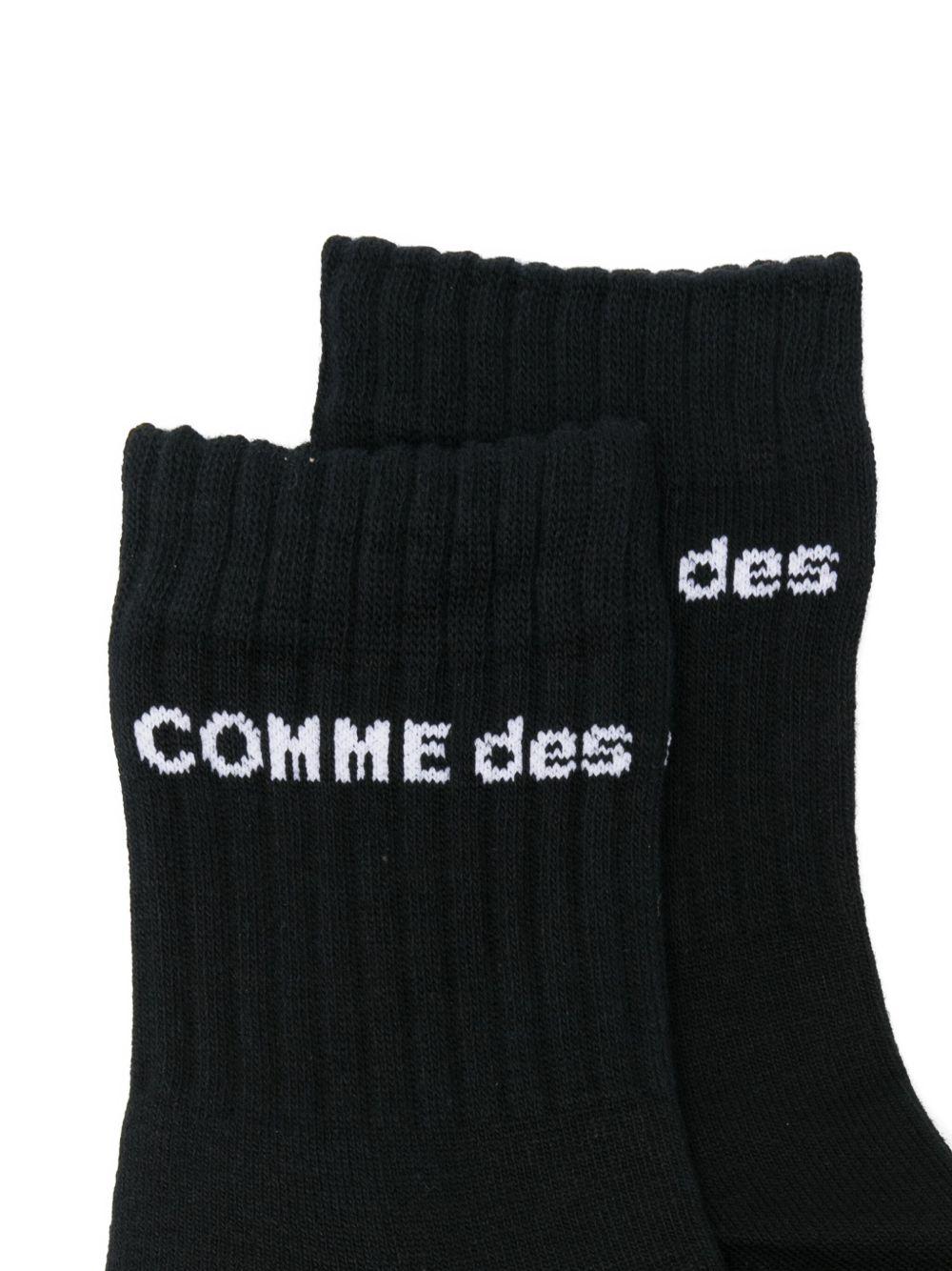 Calzini con dettaglio del logo in nero Comme des garcons homme plus - uomo 