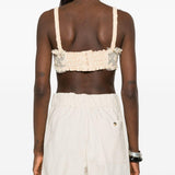Top a pois in rosa Dries van noten - donna 