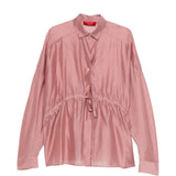 Camicia dalida con cordino in vita in rosa The latest - donna 