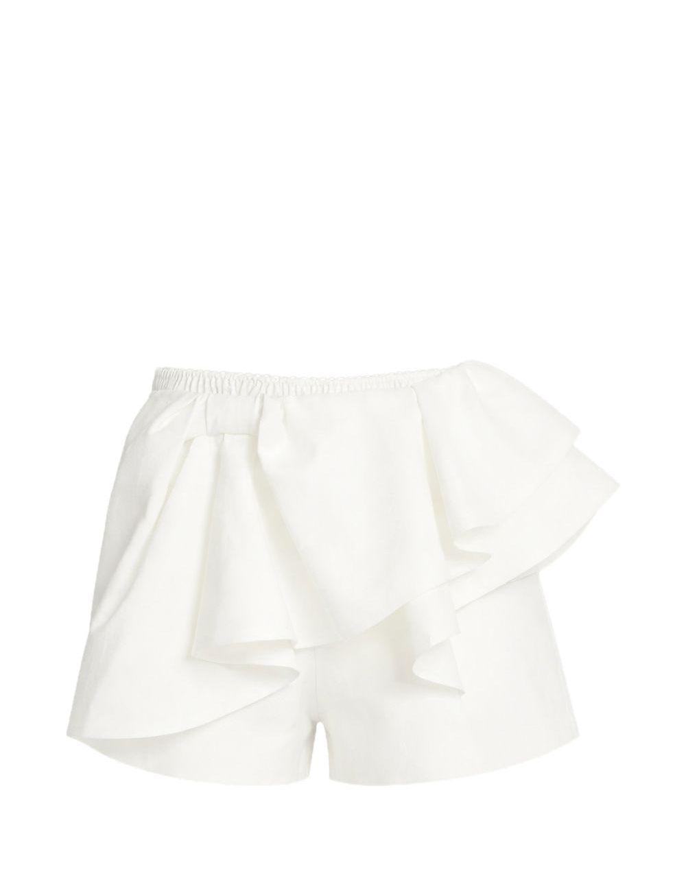 MInigonna con ruches in bianco SHUSHU/TONG - donna 