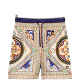 Pantaloncini con coulisse in multicolore Casablanca - uomo 