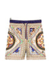 Pantaloncini con coulisse in multicolore Casablanca - uomo
