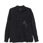 Camicia a maniche lunghe in nero And wander - uomo 