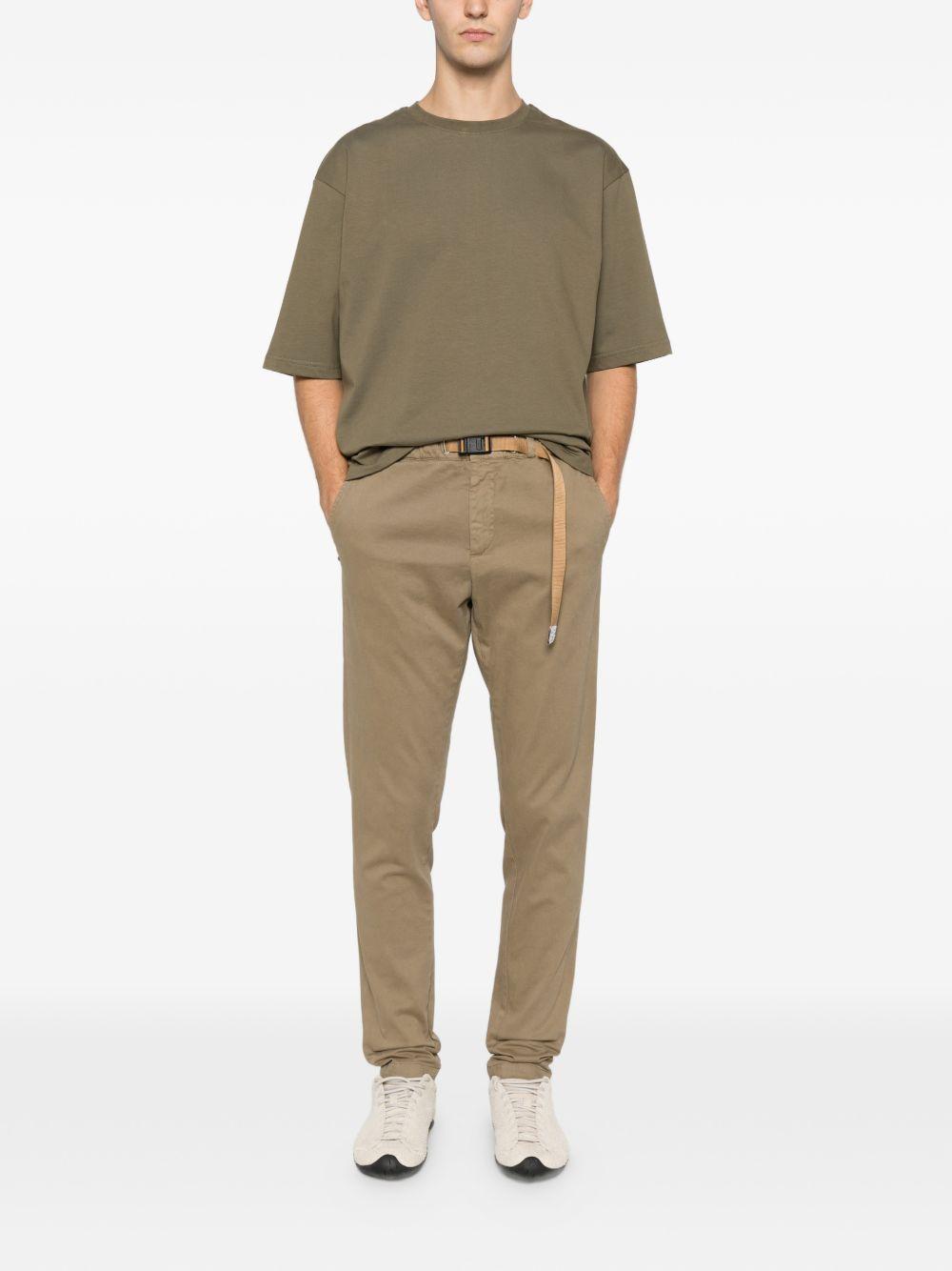 T-shirt a maniche corte in verde Whitesand - uomo 