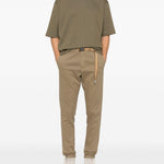 T-shirt a maniche corte in verde Whitesand - uomo 