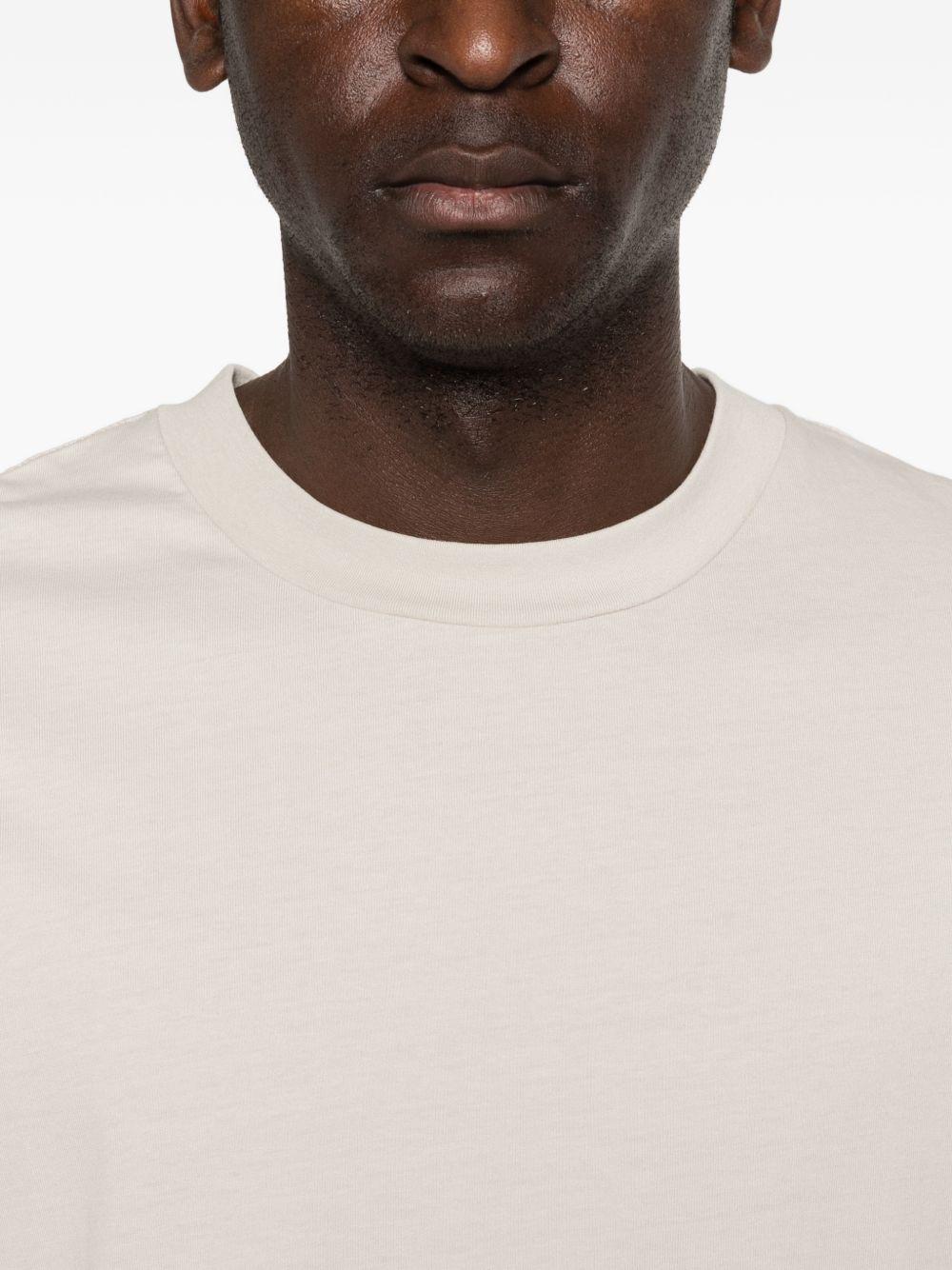 T-shirt a maniche corte in bianco Entire studios - unisex 
