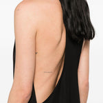 Abito dolmen in nero Max Mara Sportmax- donna 