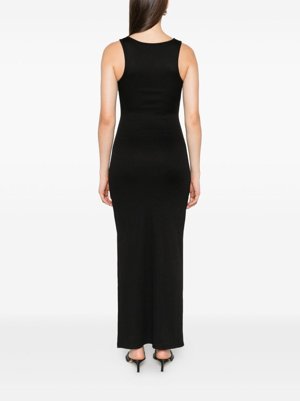Abito con strass in nero Christopher esber - donna 