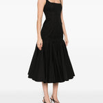 Abito midi La Agave Robe in nero Jacquemus - donna 