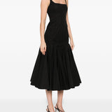 Abito midi La Agave Robe in nero Jacquemus - donna 