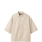 La chemise paysan de-nime in beige Jacquemus - uomo 