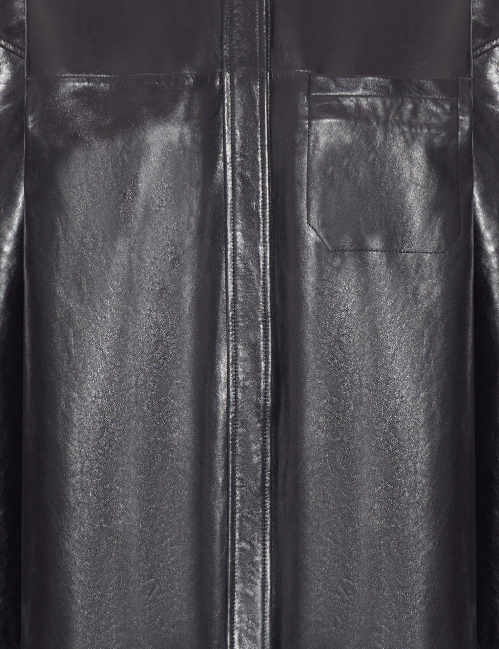 Giacca oversize in nappa borel in nero Maxmara sportmax - donna 