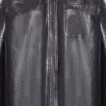 Giacca oversize in nappa borel in nero Maxmara sportmax - donna 