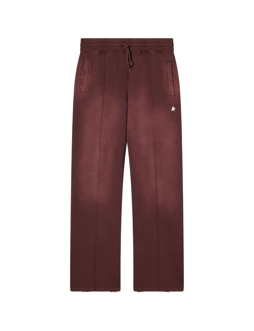 Pantaloni sportivi star in marrone 
