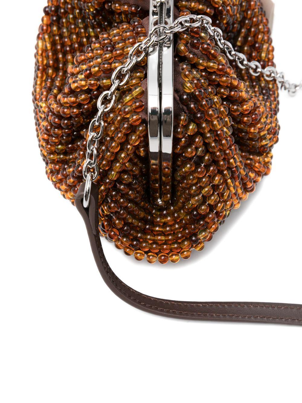Borsa clutch eschimo in marrone Max Mara Weekend - donna 