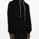 Felpa con cappuccio in nero Rick owens - uomo 