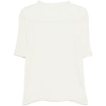 Top a pieghe in bianco Issey miyake - donna 