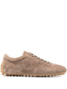 Sneakers basse in pelle in marrone Tod's - donna