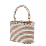Borsa con cristalli Holli Libellula in oro rosa Rosantica - donna 