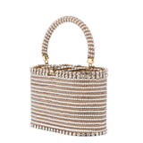 Borsa con cristalli Holli Libellula in oro rosa Rosantica - donna 