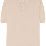 Polo in maglia fine in beige Eleventy - uomo 