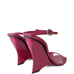 Sandali con zeppa D-Amber in rosa Diesel - donna 