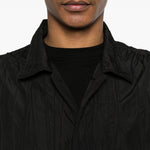 Giacca con effetto stropicciato in nero GONGDID DESIGN - uomo 