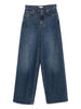 Jeans a gamba ampia in blu Toteme - donna