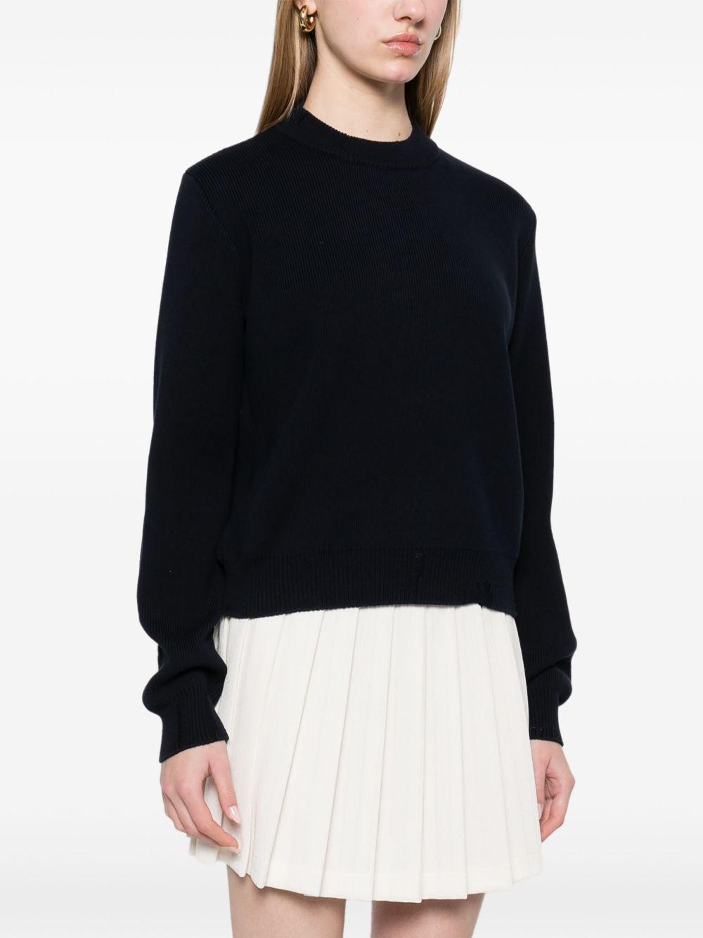 Maglione Dani con effetto vissuto in grigio Golden Goose - donna 
