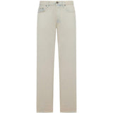 Jeans dritti in beige Golden goose - uomo 