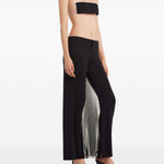 Pantaloni Infinity in nero Courrèges - donna 