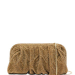 Clutch Venus con cristalli in oro Benedetta Bruzziches - donna 