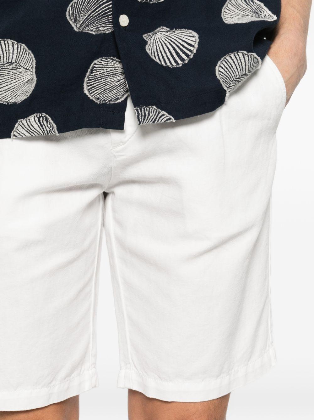 Shorts con coulisse in bianco Eleventy - uomo 