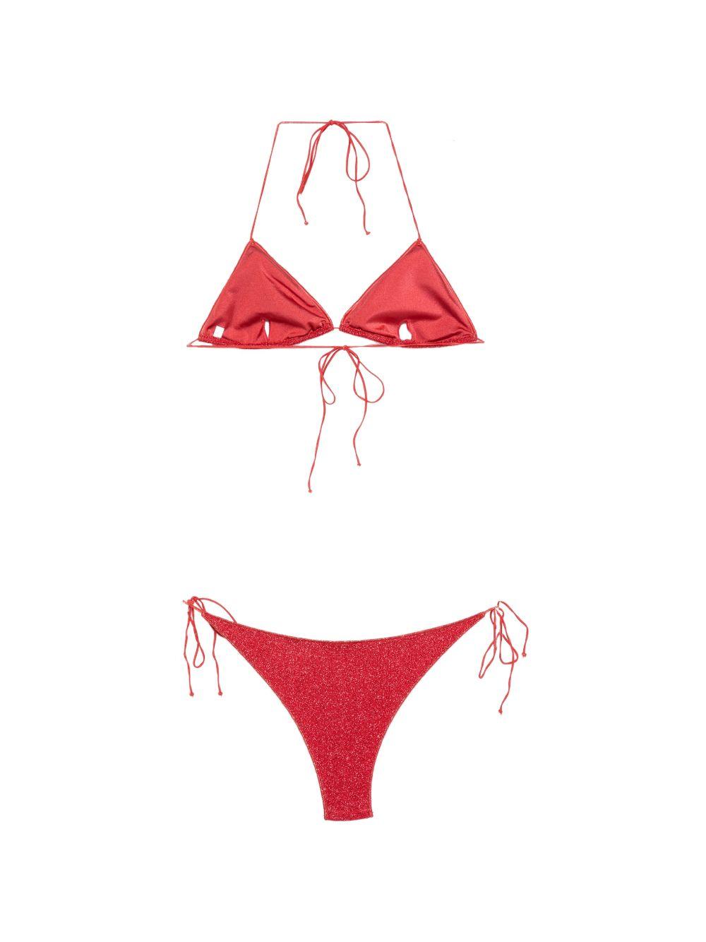 Bikini Lumière in rosso 