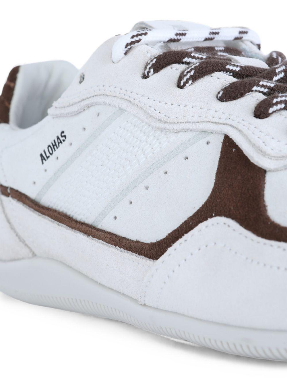 Sneakers Tb.490 Club suede in bianco 