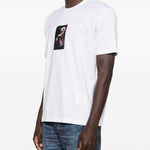 T-shirt a maniche corte in bianco Junya watanabe - uomo 