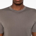 T-shirt Lorca in grigio John smedley - uomo 