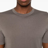 T-shirt Lorca in grigio John smedley - uomo 
