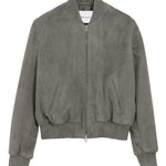 Giacca Ami de Coeur con zip in grigio Ami Paris - uomo 