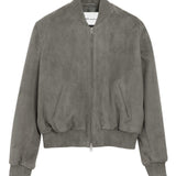 Giacca Ami de Coeur con zip in grigio Ami Paris - uomo 